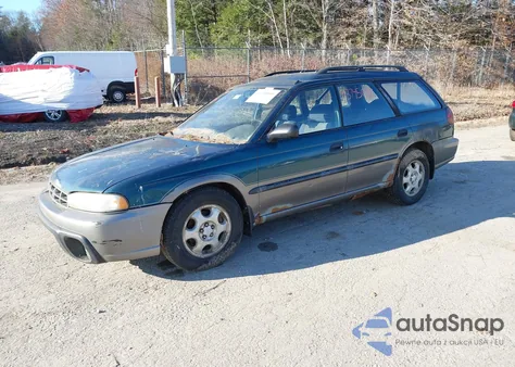 1996 Subaru Legacy Outback from USA, damaged, VIN 4S3BG4850T6371883